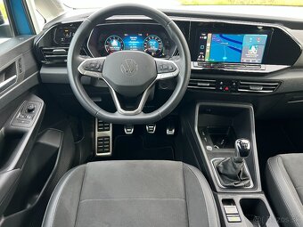 VW Caddy Maxi 1.5 TGI Style CNG, 5 miestne, NAVI - 11