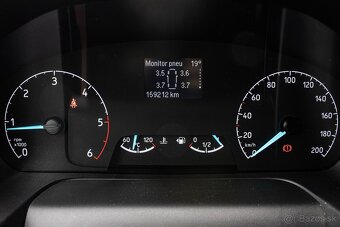 Ford Transit Custom 79kW M6, 9miest, 1. majiteľ, Nelakované - 11