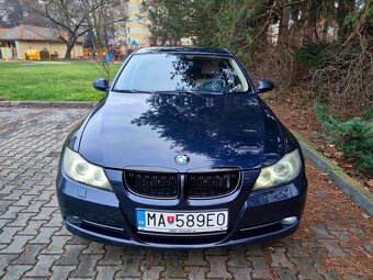 BMW 330D E90 - Monaco Blue, Navi Pro, Manual 6st Bezova koza - 11