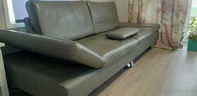 Dvojdielny kožený gaučový set kožená sedacia suprava - 11