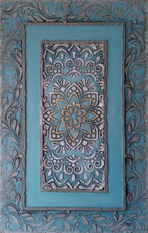 Vintage 3D obraz / obrazy - 11