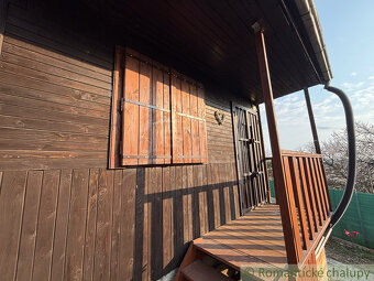 Štýlová chatka v prírode s krásnym výhľadom pri Hlohovci n - 11