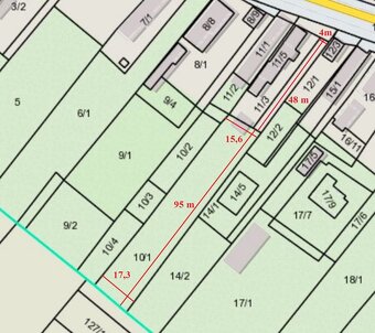 Investičný pozemok v obci Lehnice- 1740 m2 - 11