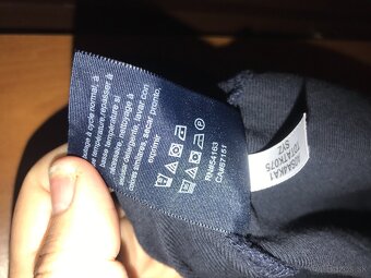 TOMMY HILFIGER originál tmavomodré damske saty L - 11