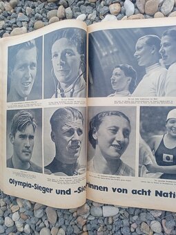 Olympiáda 1936 v Berlíne originálny starý časopis - 11