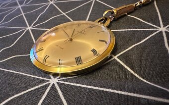 Predám krásne vreckové hodinky Omega - 11