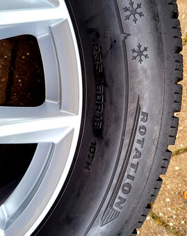 alu R18 5x108, zimné pneu 235/60, orig. Volvo XC90 + XC60 - 11