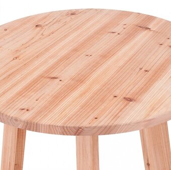 Drevený barový skladací stôl Ø 78 cm - 11