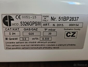 Plynový varič - dvojplatnička - 11