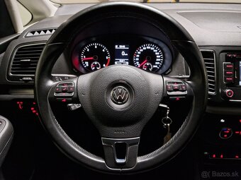 VW Sharan 2,0 TDI 103kW 7 miestny Vyservisovaný - 11