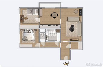 Veľký 3 izbový byt - Moderný zariadený zrekonštruovaný - 11