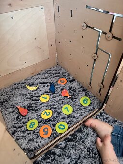 Svietiaci activity board domcek ZOO - 11