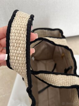 LOEWE LOGO RAFFIA TOTE BAG - 11