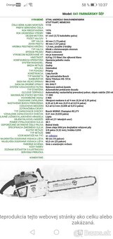 Motorová píla Stihl 041 AV FARM BOSS - 11