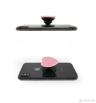 KPOP Blackpink pop socket držiak ružové srdce - 11
