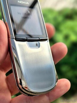 NOKIA 8800 SILVER TOP STAV AKO NOVÝ- BEZ ŠKRABANCA - RARITA - 11