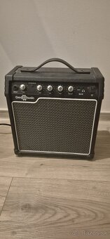 Predám elektrickú gitaru Harlem X a 15w AMP - 11