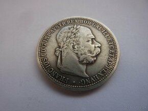 R-U vzácna 1 koruna 1892 bz vo veľmi peknom stave - 11