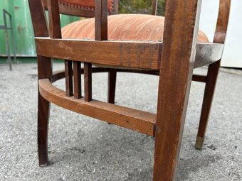 Secesná garnitúra sofa + 2 kreslá garnitúra - 11