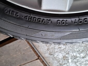 Alu 5x100 r16  zimne pneumatiky 205/55 r16 - 11