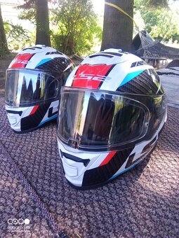 Moto prilba LS2 FF 800 STORM RACER XL - 11
