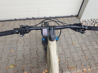 Cube stereo SL 140 29" velkost L "Cappuccino" karbon - 11