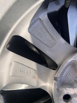 Predám letnú sadu kolies Hyundai i20 4x100 R15, 185/65R15 - 11