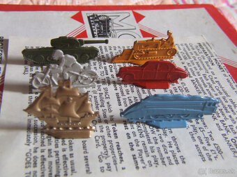 Stará hra MONOPOLY  50 roky. bez hracej dosky - 11