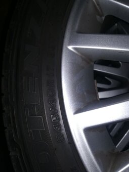 alu kola audi 5x112r17 letni pneu - 11