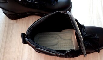 Členkové čierne topánky - 11