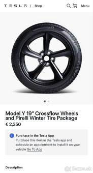255/45R19 Tesla Y Juniper zimne nove - 11