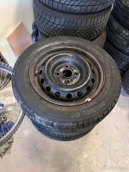 Disky 5Jx14 ET 39 + 2 sady gum 165/70 R14 - 11