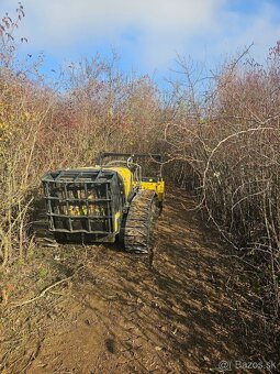 Čistenie pozemkov od naletovych drevín lesná fréza - 11