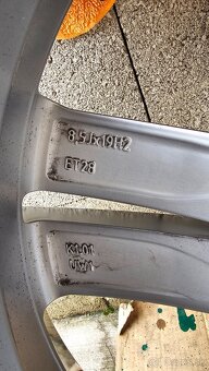 Predám orig. disky VW Sebring 5x112 R19 8.5J ET28 - 11