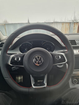 VOLANT VOLKSWAGEN R RLINE kožený ČERVENÉ PREŠÍVANIE - 11