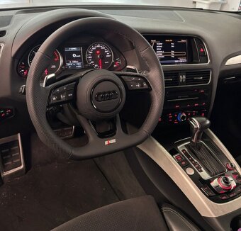 AUDI SLINE VOLANT MULTIFUNKCNY S PÁDLAMI A3 A4 A5 A6 Q5 Q7 - 11