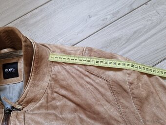 Pánská kožená bunda Hugo Boss velikost 62 (2XL) c640 - 11
