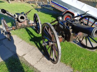 VELKÉ delo, kováčske Predám veľký kanón ktoré vystreľuje - 11