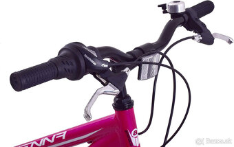 bicykel Ammaco Sienna 24″ so sedačkou pre bábiky, ako nový - 11