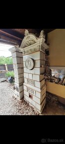 Kachlova pec starožitná - 11