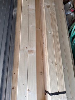 Hobľované dosky 215cm/235cm/275cm šírka5cm/hrúbka2cm - 11