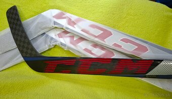 CCM EFLEX 5 PRO Brankárska hokejka - 11