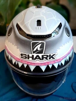 Přilba Shark Spartan Carbon / Replica Lorenzo..  NOVÁ - 11