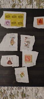 Poštove známky na obalkach - 11