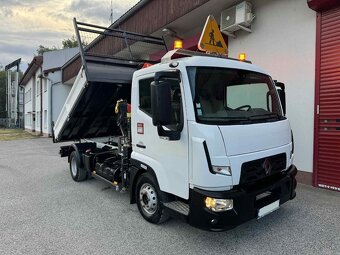 Renault D 6,5 150 sklápač s hydraulickou rukou palfinger - 11
