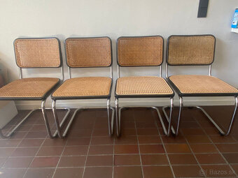 6 x Originálna konzolová stolička THONET S 32 V viedenský pr - 11