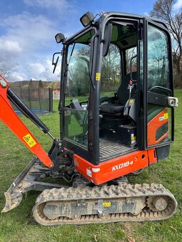 Minibager Kubota KX018-4 – TOP STAV, len 640 mth, r.v. 2022 - 11