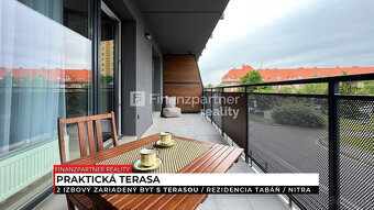 Prenájom - zariadený 2 izbový byt, Rezidencia Tabáň, Nitra - 11