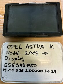 Opel Astra K 2009-2015 Opel astra J. - 11