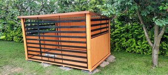 Kvalitné slovenské voliéry, koterce 3x2m WOODLINE - 11